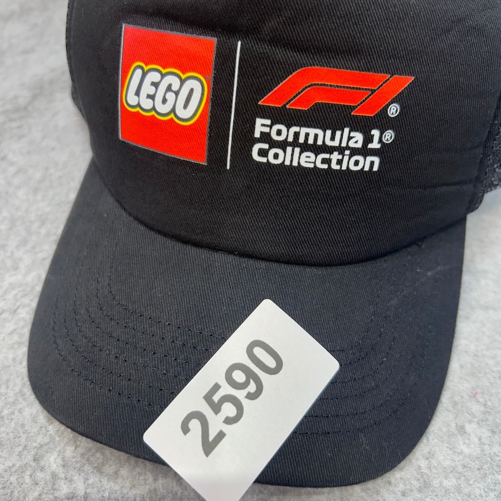 LEGO F1 Logo Mens Black LEGO Trucker Hat Formula 1 Collection Snapback OSFM - Picture 4 of 4